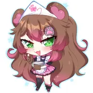 artist:roringclara baking chibi // 1000x1000 // 108KB
