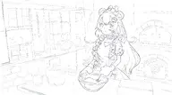 artist:itodome fan_commission sketch // 3500x1944 // 665KB