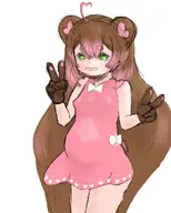 artist:neko_in_the_snow gloves pregnant small_chest // 800x1000 // 92KB