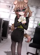 artist:shironomi_dayo disgust fan_commission office_lady pouting teacher // 3024x4096 // 891KB