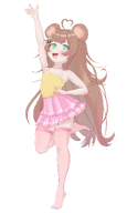 armpit artist:funkydealer dancing feet flat_chest socks thigh_highs transparent_background // 3000x5000 // 2.4MB