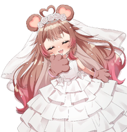 artist:nerikiri_v flower transparent_background wedding wedding_dress // 2396x2496 // 3.2MB