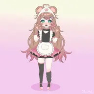 artist:cherihebi fan_commission flat_chest model_v1 // 1200x1200 // 90KB