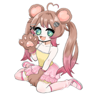 artist:noppiki_poke chibi fan_commission transparent_background // 2000x2000 // 1.9MB